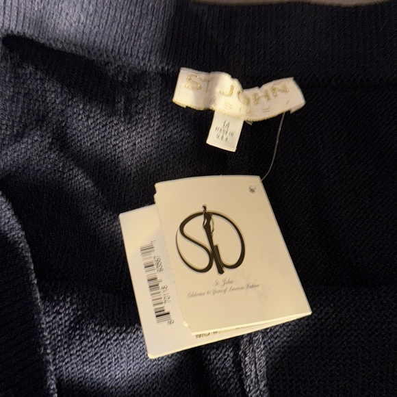 ST.JOHNS KNIT RIBBED BLUE PANTS - Picture 5 of 5